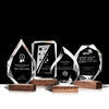 Load image into Gallery viewer, wood crystal trophy medal , trophy corporate gifts , Apex Gift