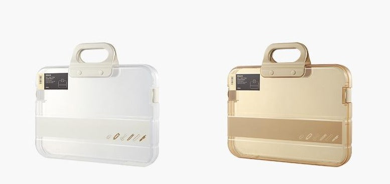 transparent plastic file box - Customised with Logo Printing ...