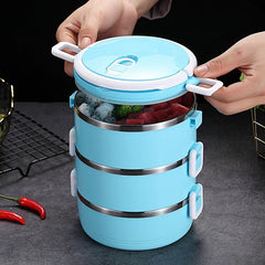 Thickened stainless steel insulated lunch box