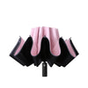 Three-fold automatic reverse umbrella