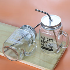 Korean straw covered glass , Glass corporate gifts , Apex Gift
