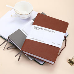 A5 leather tight belt notepad customized , notebook corporate gifts , Apex Gift