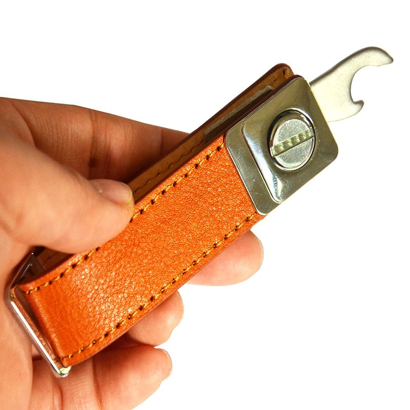 Leather Cross-border key fog collector customized , key chain corporate gifts , Apex Gift