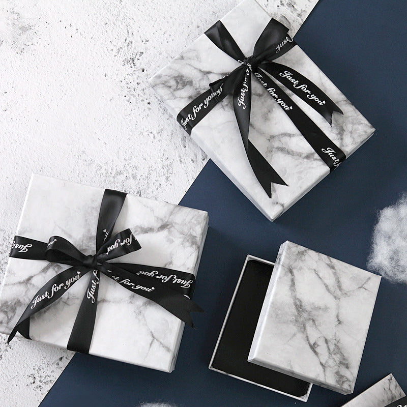 marble pattern square gift box customization , gift box corporate gifts , Apex Gift