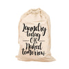 Load image into Gallery viewer, Simple white laundry bag customized , bag corporate gifts , Apex Gift