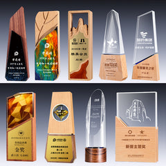 custom-made love solid wood trophy , trophy corporate gifts , Apex Gift