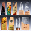 Load image into Gallery viewer, custom-made love solid wood trophy , trophy corporate gifts , Apex Gift