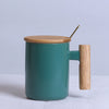 갤러리 뷰어에 이미지 로드, wood handle ceramic mug customized , mug corporate gifts , Apex Gift