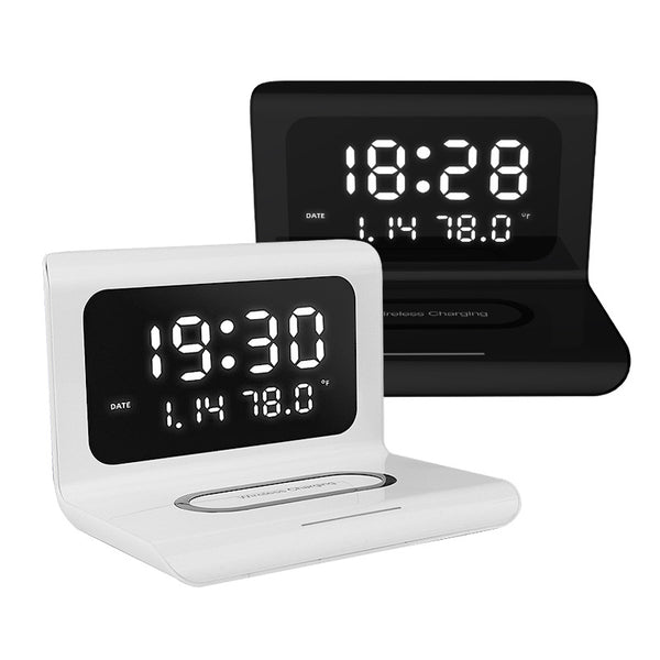 Cross border alarm clock wireless charger , Alarm Clocks corporate gifts , Apex Gift