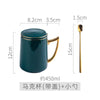 갤러리 뷰어에 이미지 로드, ceramic coffee cup with spoon , mug corporate gifts , Apex Gift