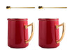 将图像加载到图库查看器中， ceramic coffee cup with spoon , mug corporate gifts , Apex Gift