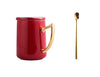 Muatkan imej ke dalam pemapar Galeri, ceramic coffee cup with spoon , mug corporate gifts , Apex Gift