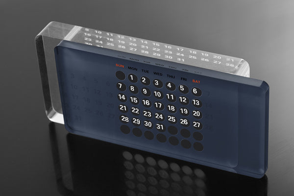Transparent crystal calendar customized , calender corporate gifts , Apex Gift