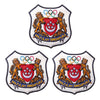 将图像加载到图库查看器中， Olympic rings embroidery badge customized , badge corporate gifts , Apex Gift