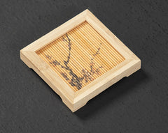 Kungfu tea ceremony wooden coaster