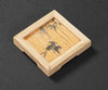 Load image into Gallery viewer, Kungfu tea ceremony wooden coaster
