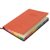 将图像加载到图库查看器中， Color spray edge PU material notepad , notebook corporate gifts , Apex Gift