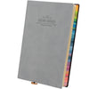 Color spray edge PU material notepad , notebook corporate gifts , Apex Gift