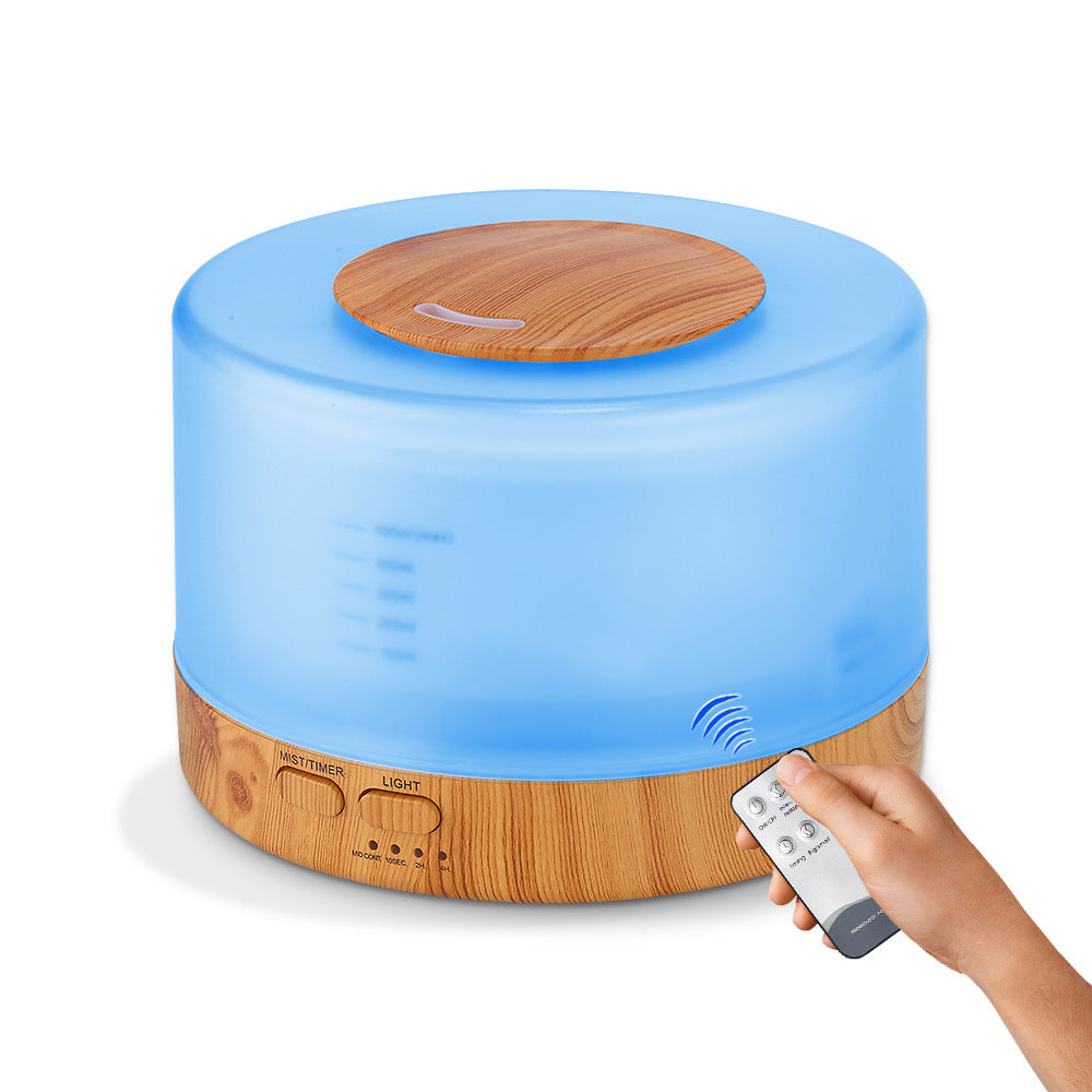 wood grain lamp plug-in humidifier custom logo - Customised with Logo ...