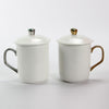 将图像加载到图库查看器中， Bright gold matte mug customized , mug corporate gifts , Apex Gift