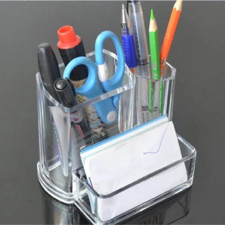 Crystal Transparent Multi-Function Pen Holder , holder corporate gifts , Apex Gift
