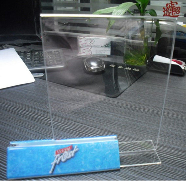Transparent table display stand customized - Customised with Logo ...