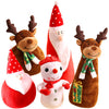Muatkan imej ke dalam pemapar Galeri, Christmas Gift Santa Doll Toy Snowman Moose , toy corporate gifts , Apex Gift