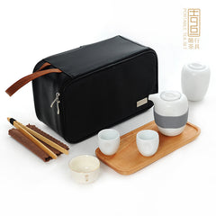 Portable tea sets with tray set customized , Tea Set corporate gifts , Apex Gift