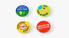 Vaccine Button Pins , badge corporate gifts , Apex Gift
