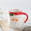Christmas Three-Dimensional Santa Ceramic Mug , mug corporate gifts , Apex Gift
