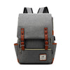 Retro men and women outdoor Canvas Backpack