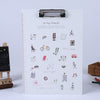 갤러리 뷰어에 이미지 로드, Plastic clip acrylic folder customized , office Stationery corporate gifts , Apex Gift