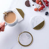 Muatkan imej ke dalam pemapar Galeri, Marble ceramic Tea coasters