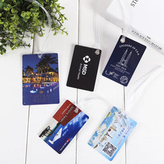 Fashion PVC luggage tag customized , Tag corporate gifts , Apex Gift