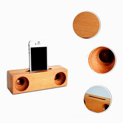 Wooden Mobile Stand Sound Amplifier Electric less , Sound amplifier corporate gifts , Apex Gift