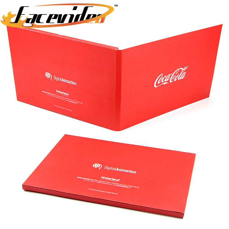7-inch Digital LED Screen Card - Customised with Logo Printing ...
