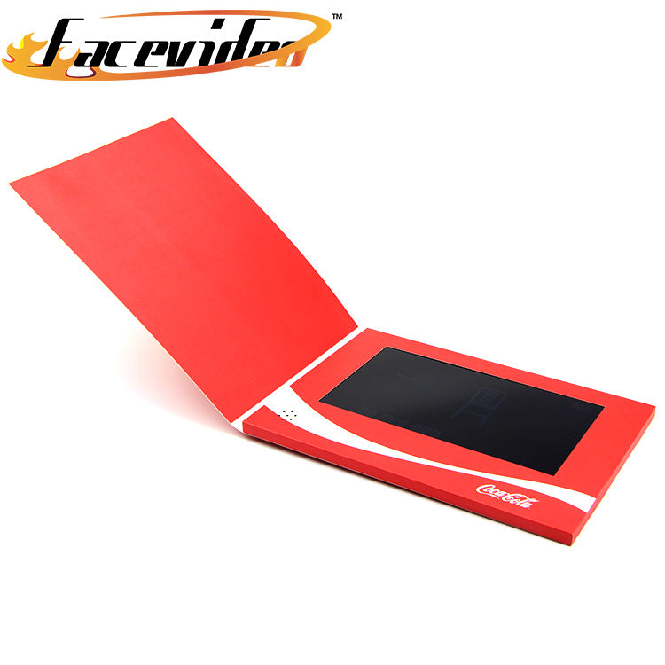 7-inch Digital LED Screen Card - Customised with Logo Printing ...