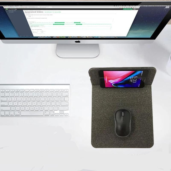 Wireless Charging Folding Bracket Mouse Pad , Mouse pad corporate gifts , Apex Gift