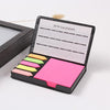 将图像加载到图库查看器中， Stickers Combination Notebook Leather Box , sticky notes corporate gifts , Apex Gift