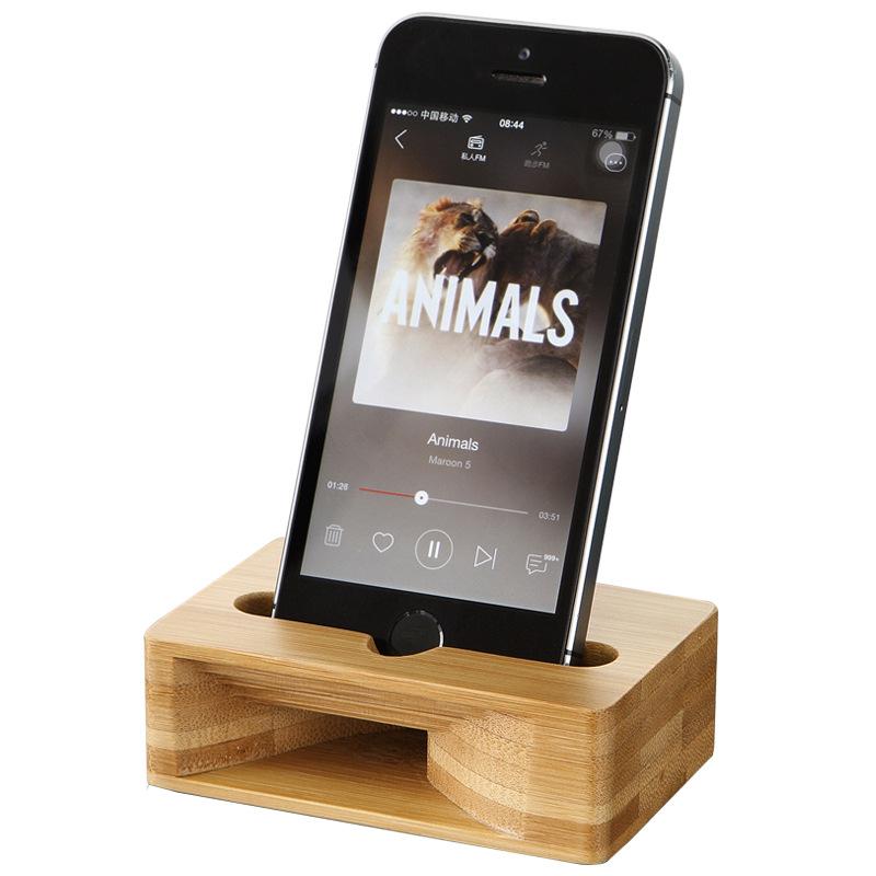 Creative Mobile Phone Amplifier Wooden Bracket , bracket corporate gifts , Apex Gift