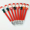 Muatkan imej ke dalam pemapar Galeri, Christmas Pen Santa Claus Snowman Ballpoint Pen , pen corporate gifts , Apex Gift