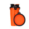 Load image into Gallery viewer, Portable Water Bottle Kettle with Fold Dog Food Bowl , Bottle corporate gifts , Apex Gift