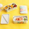 bamboo fiber leak-proof lunch box , Box corporate gifts , Apex Gift