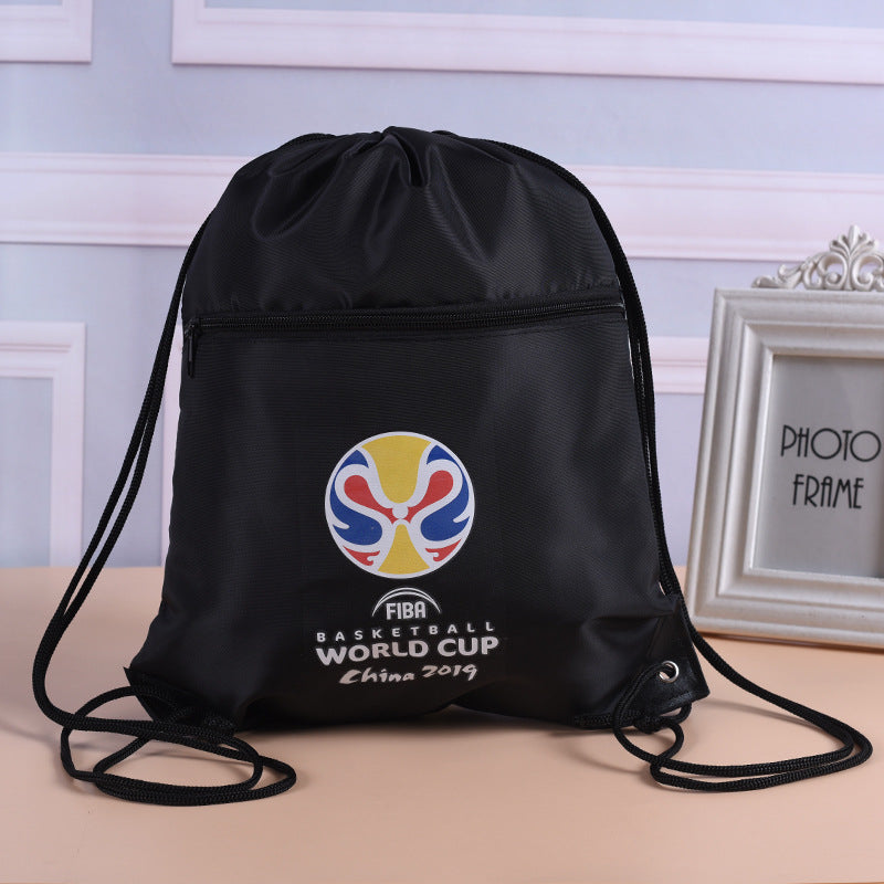 Custom Polyester Cloth Student Rope Bag , bag corporate gifts , Apex Gift