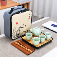 portable ceramic tea set customization , Tea Set corporate gifts , Apex Gift