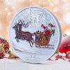 Load image into Gallery viewer, Christmas badge keychain