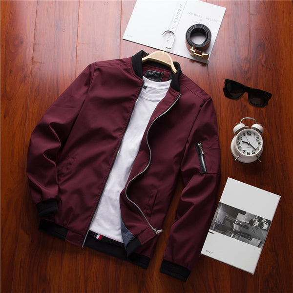 Men's casual spring and autumn thin jacket