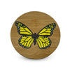 wood coasters customizable logo