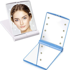 Girls makeup LED mirror , folding mirror corporate gifts , Apex Gift