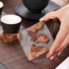 Japanese resin tea cup mat